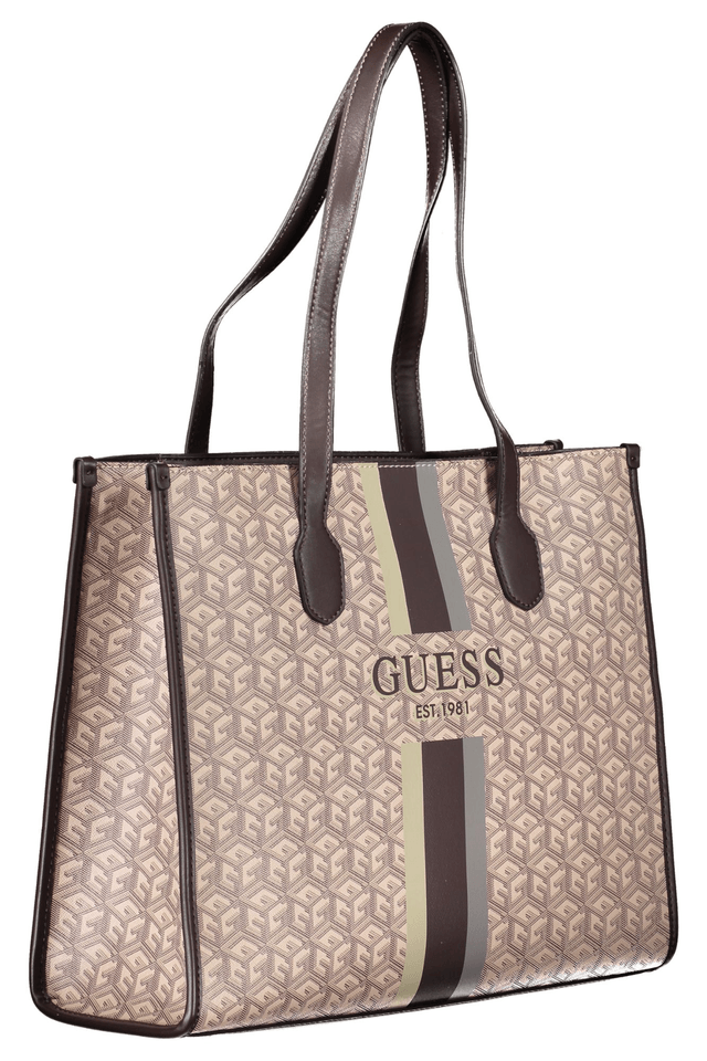 5081GUESS JEANS BORSA DONNA BEIGE
