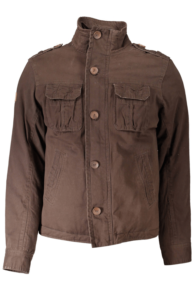 3526EDDY WOOD GIUBBOTTO UOMO MARRONE