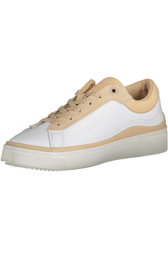 1630TOMMY HILFIGER CALZATURA SPORTIVA DONNA BIANCO