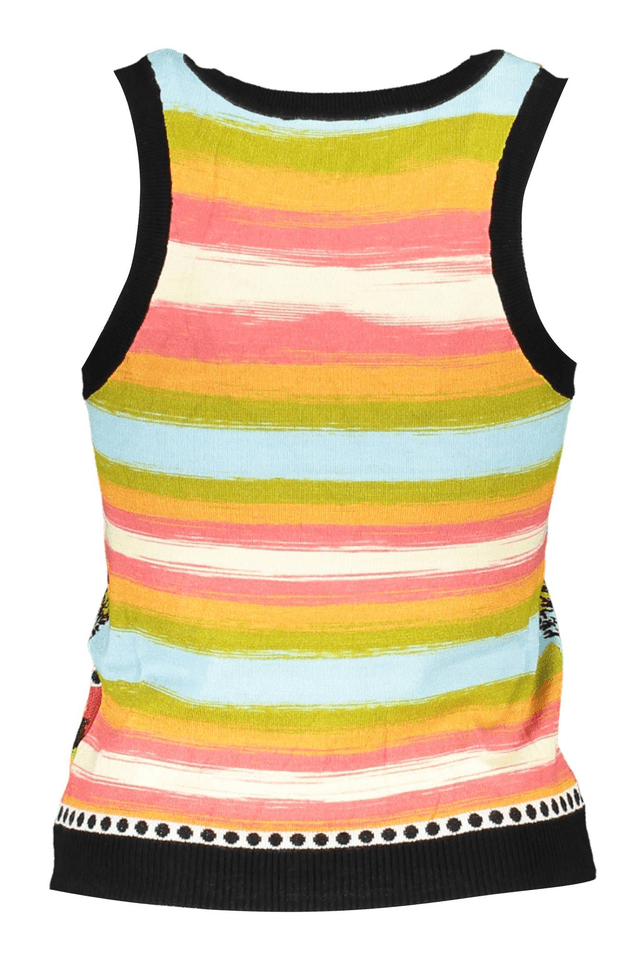 3129DESIGUAL CANOTTA DONNA NERO