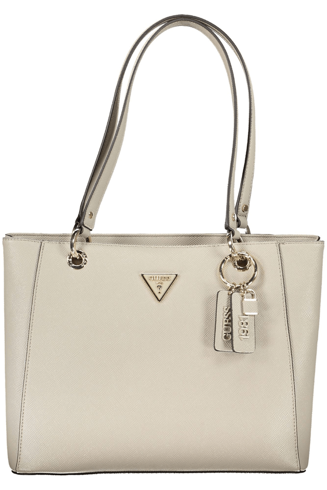6857GUESS JEANS BORSA DONNA BEIGE