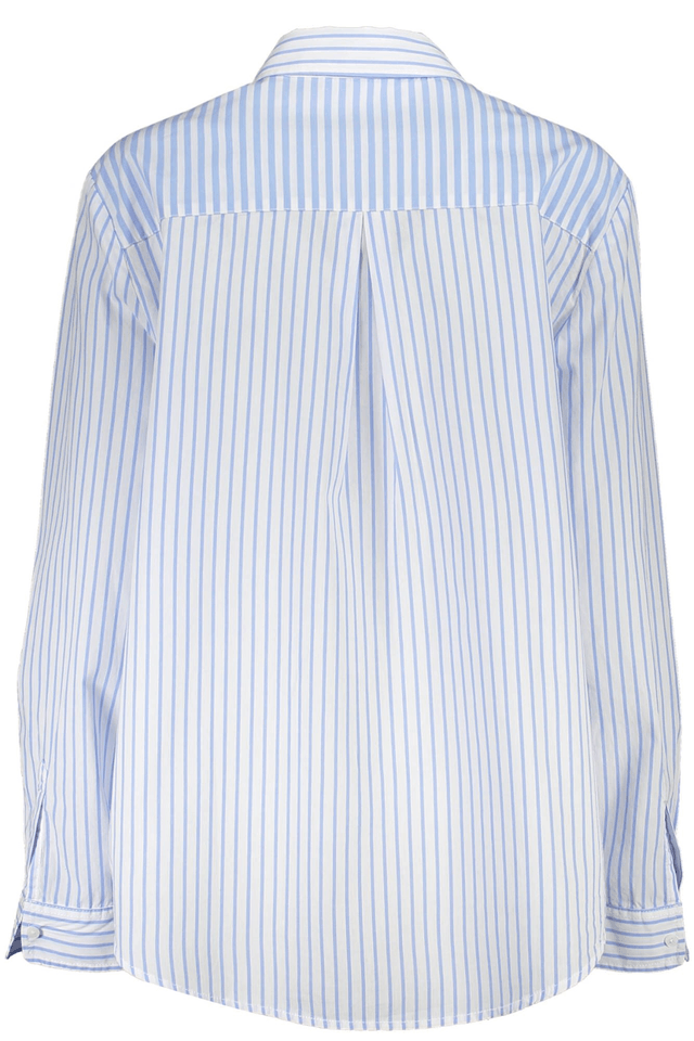3133DESIGUAL CAMICIA MANICHE LUNGHE DONNA AZZURRO