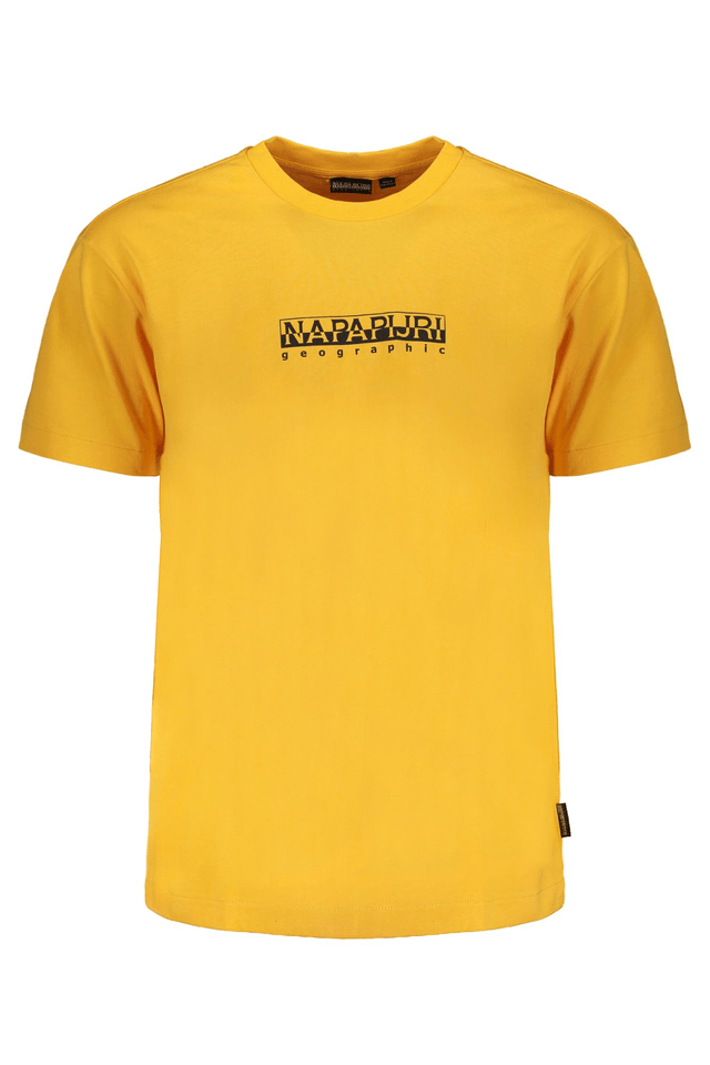 8450NAPAPIJRI T-SHIRT MANICHE CORTE UOMO ARANCIO