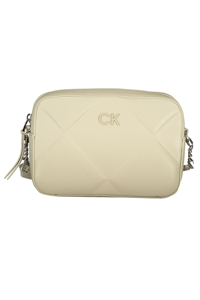 9330CALVIN KLEIN BORSA DONNA BEIGE