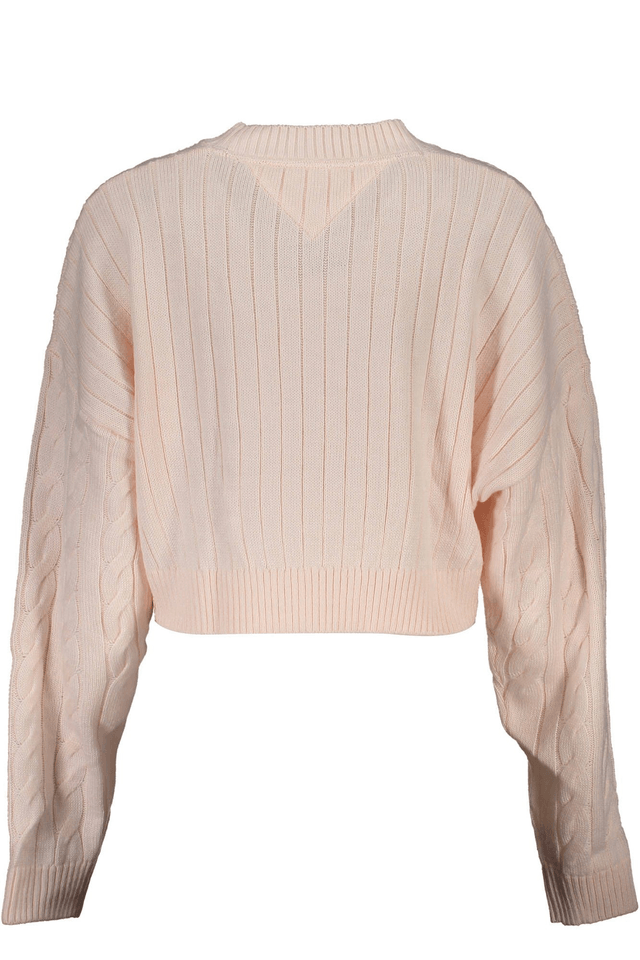 6509TOMMY HILFIGER MAGLIA DONNA ROSA