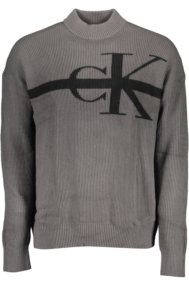 2581CALVIN KLEIN MAGLIA UOMO GRIGIO