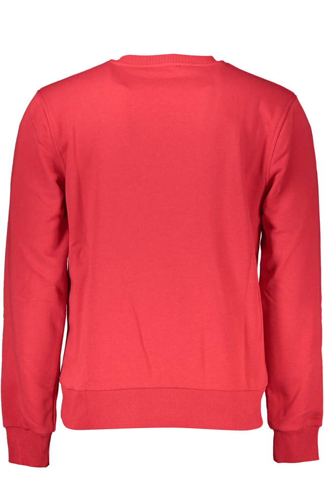 4143CAVALLI CLASS FELPA SENZA ZIP UOMO ROSSO