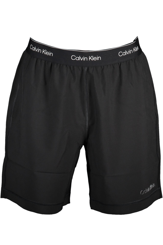 6984CALVIN KLEIN PANTALONE SHORT UOMO NERO