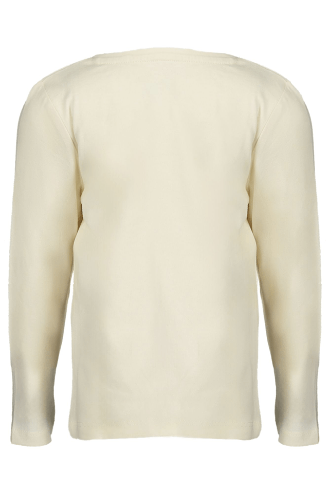 GUESS JEANS T-SHIRT MANICHE LUNGHE BAMBINA BIANCO