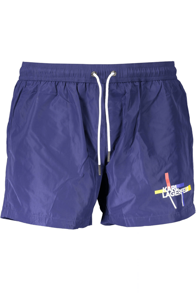 231KARL LAGERFELD BEACHWEAR COSTUME PARTE SOTTO UOMO BLU