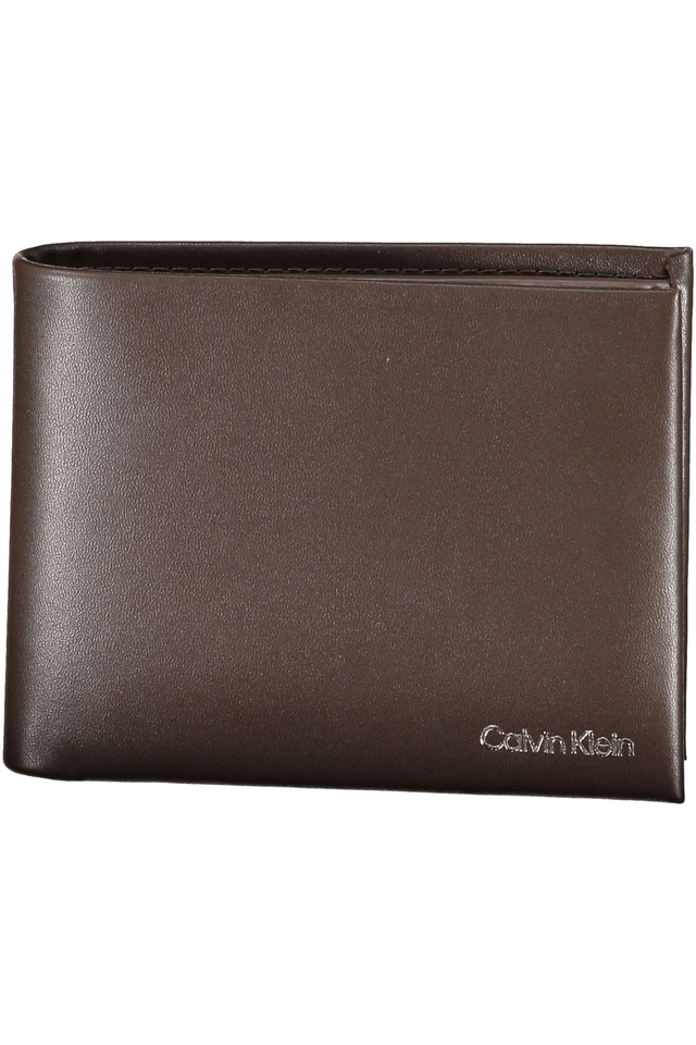 6235CALVIN KLEIN PORTAFOGLIO UOMO MARRONE