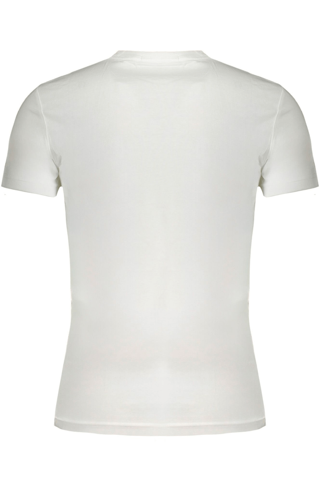 9750CALVIN KLEIN T-SHIRT MANICHE CORTE UOMO BIANCO