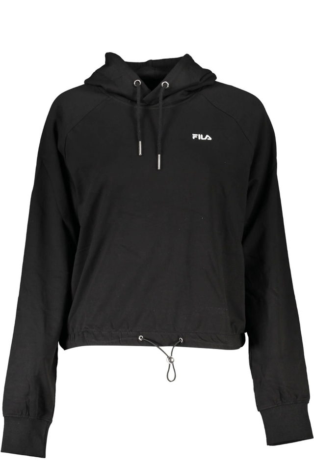 3481FILA FELPA SENZA ZIP DONNA NERO