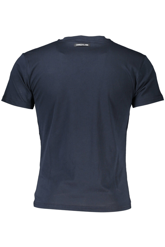 4165CAVALLI CLASS T-SHIRT MANICHE CORTE UOMO BLU