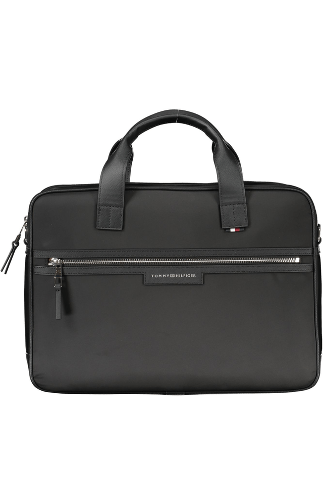6359TOMMY HILFIGER CARTELLA UOMO NERO