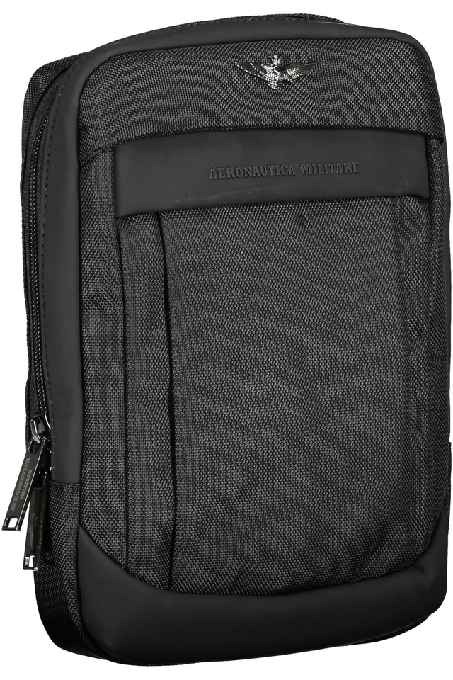 6737AERONAUTICA MILITARE TRACOLLA UOMO NERO