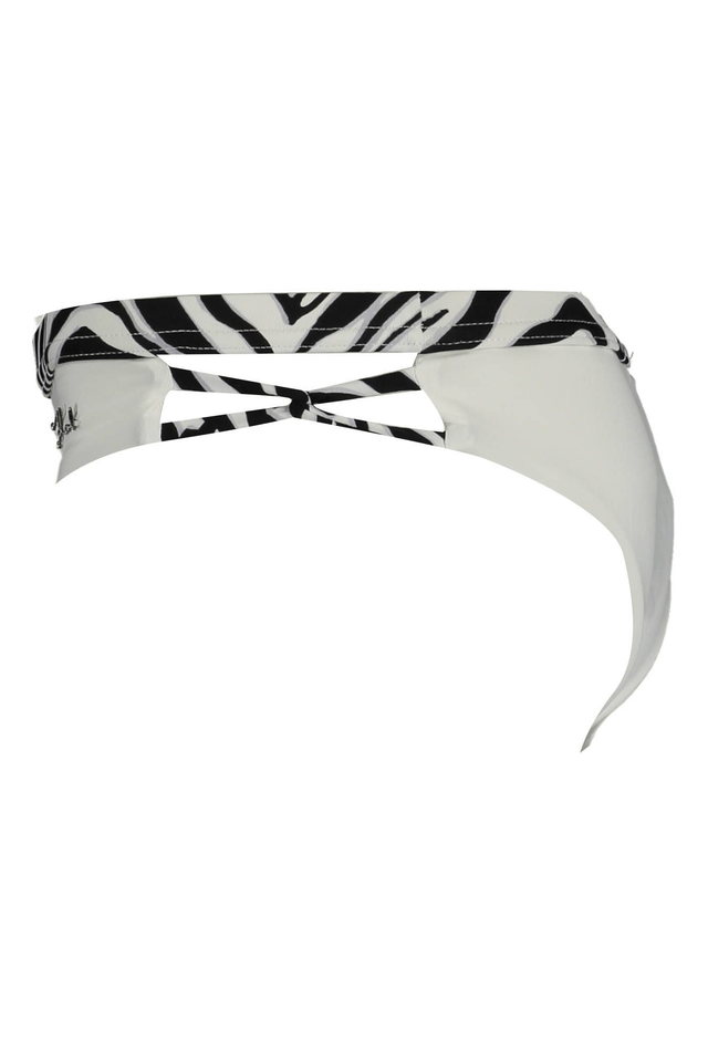 2939KARL LAGERFELD BEACHWEAR COSTUME PARTE SOTTO DONNA BIANCO