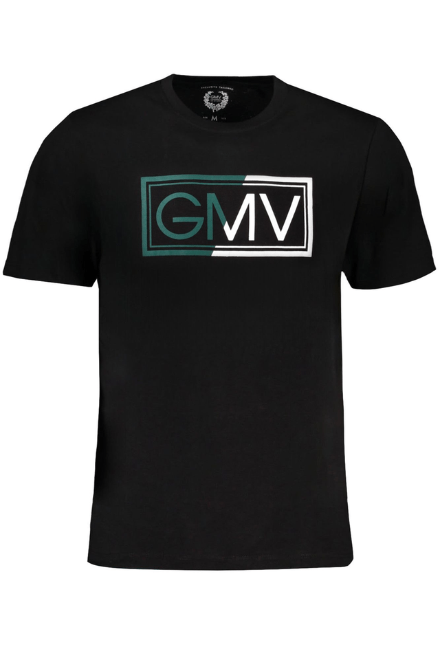 9611GIAN MARCO VENTURI T-SHIRT MANICHE CORTE UOMO NERO