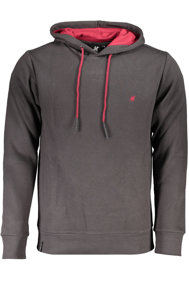 4842U.S. GRAND POLO FELPA SENZA ZIP UOMO GRIGIO