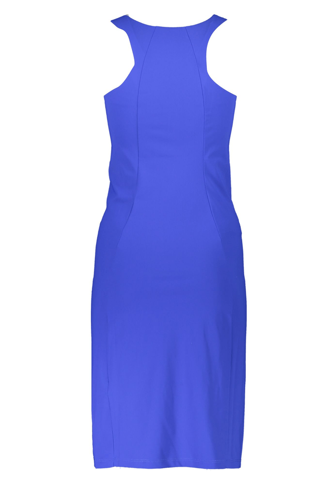 7670PATRIZIA PEPE ABITO LUNGO DONNA BLU