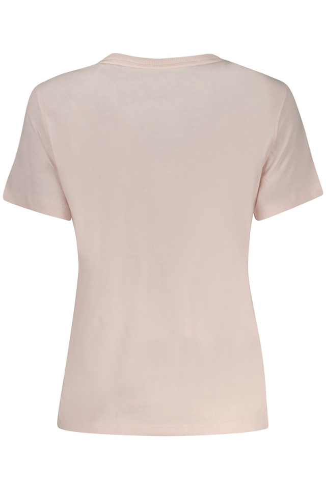 10604GUESS JEANS T-SHIRT MANICHE CORTE DONNA ROSA