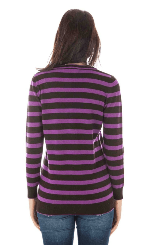 754FRED PERRY MAGLIA DONNA VIOLA