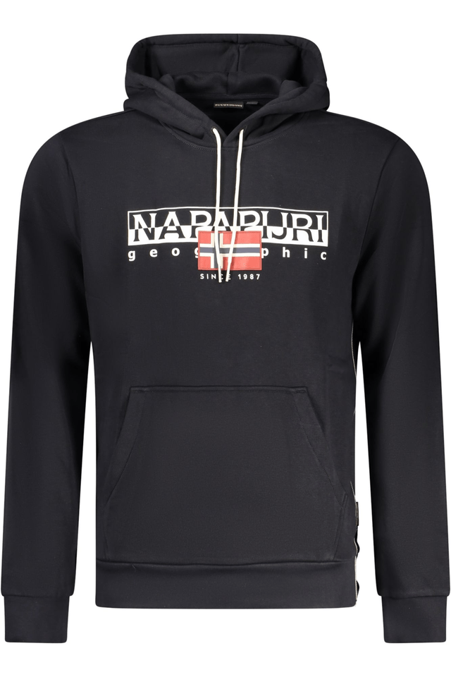 10373NAPAPIJRI FELPA SENZA ZIP UOMO NERO
