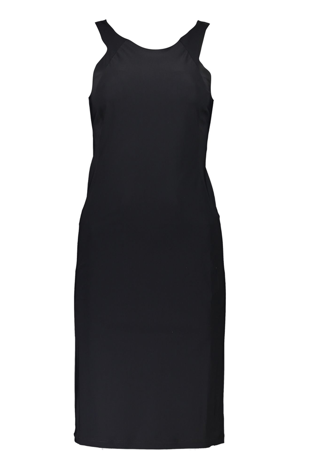 7667PATRIZIA PEPE ABITO LUNGO DONNA NERO