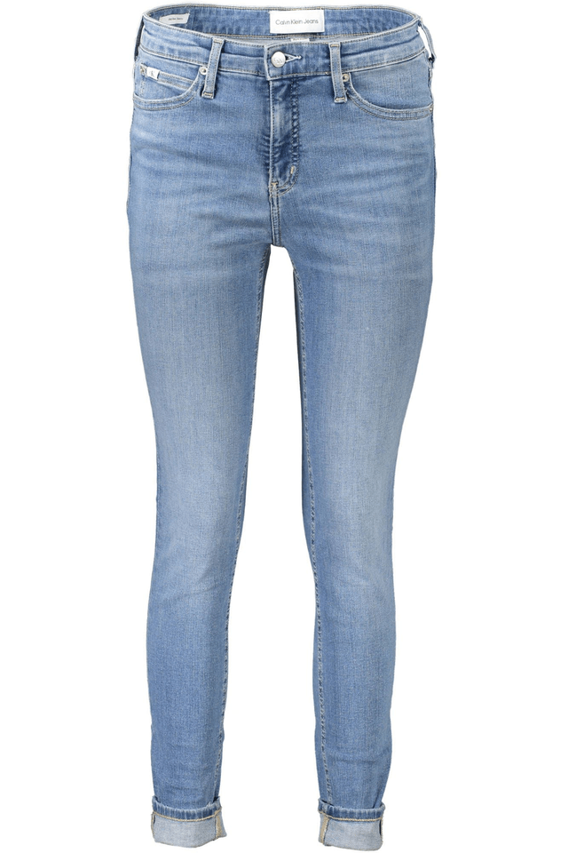 3905CALVIN KLEIN JEANS DENIM DONNA AZZURRO