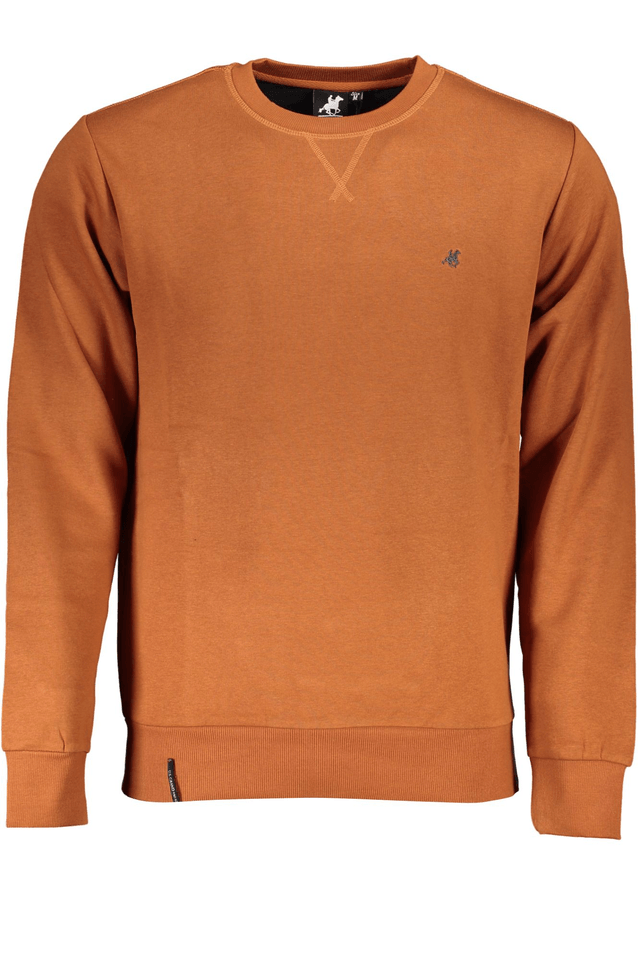 4848U.S. GRAND POLO FELPA SENZA ZIP UOMO MARRONE