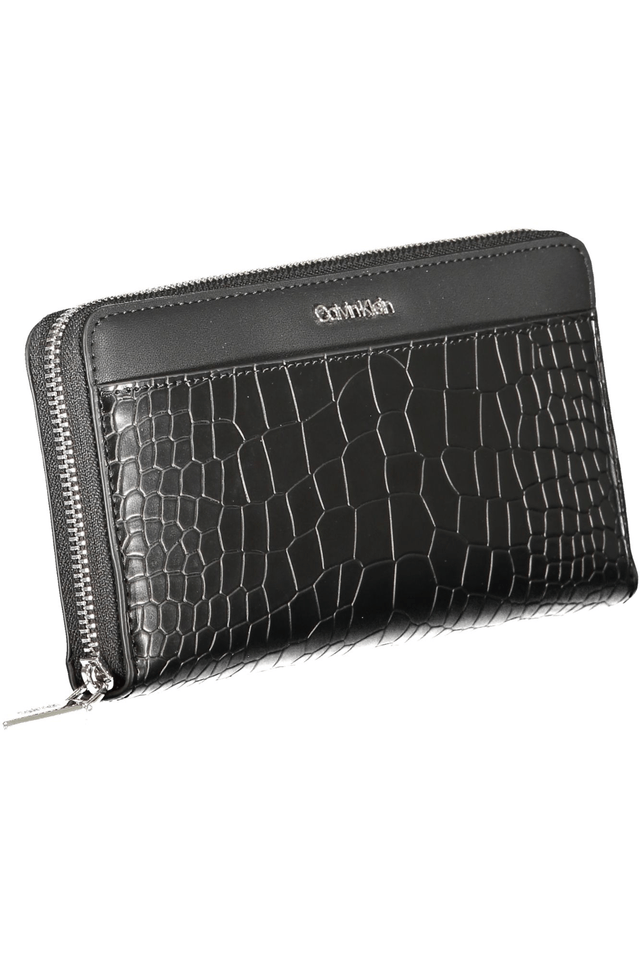 9463CALVIN KLEIN PORTAFOGLIO DONNA NERO