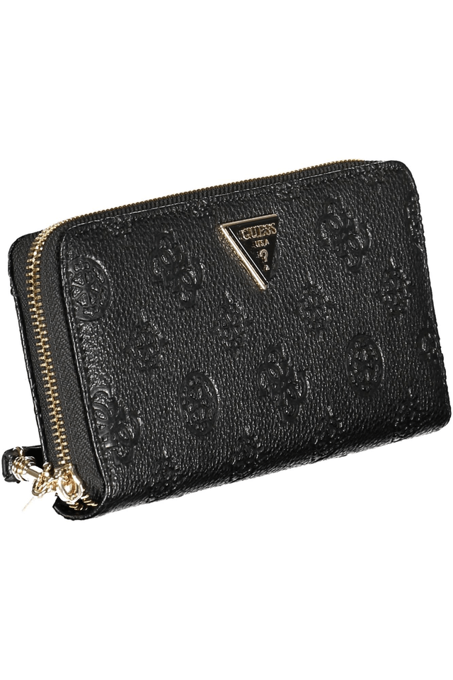 10436GUESS JEANS PORTAFOGLIO DONNA NERO
