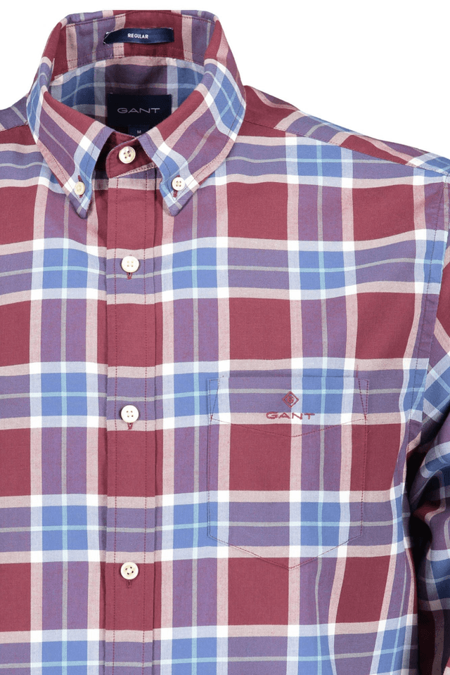 969GANT CAMICIA MANICHE LUNGHE UOMO VIOLA
