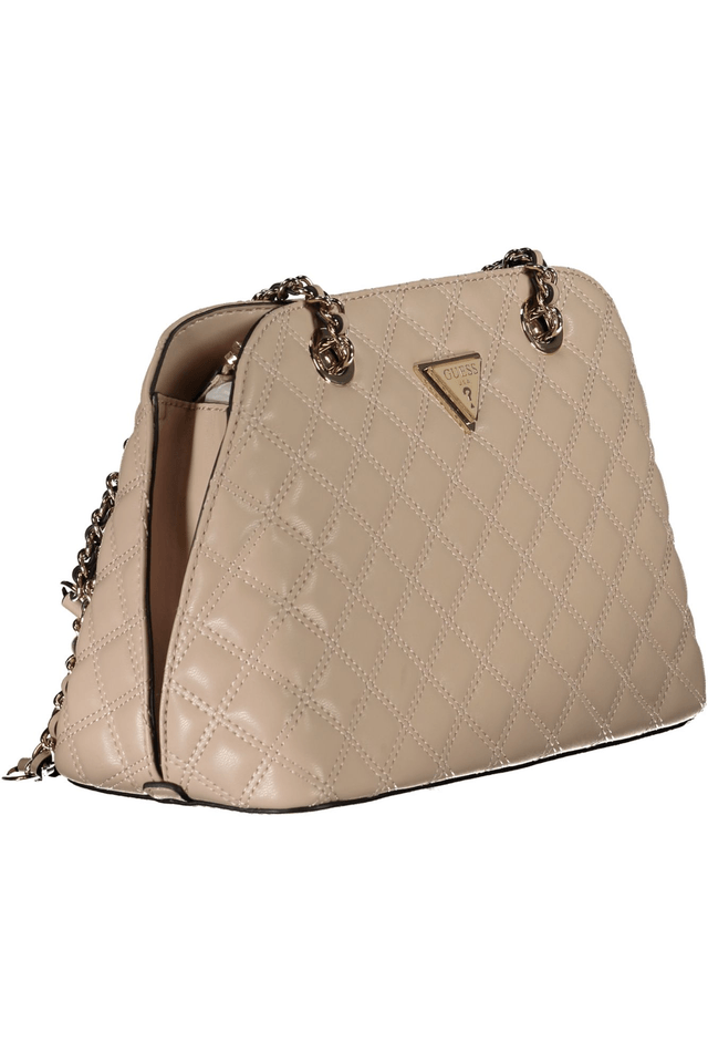10029GUESS JEANS BORSA DONNA BEIGE
