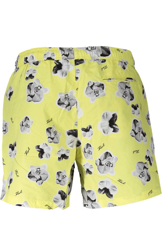 703KARL LAGERFELD BEACHWEAR COSTUME PARTE SOTTO UOMO GIALLO