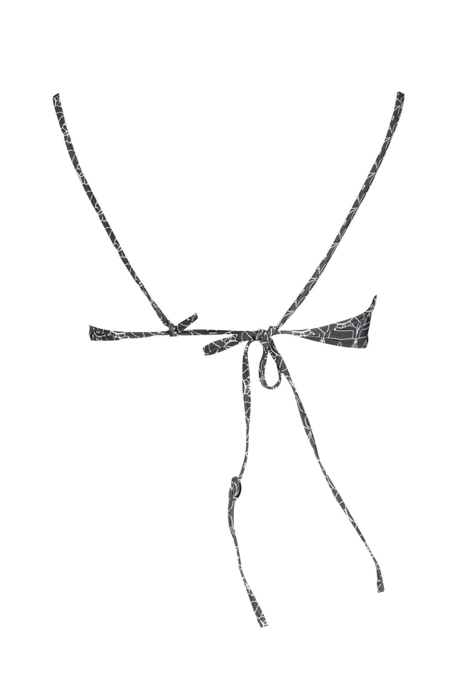 2927KARL LAGERFELD BEACHWEAR COSTUME PARTE SOPRA DONNA NERO