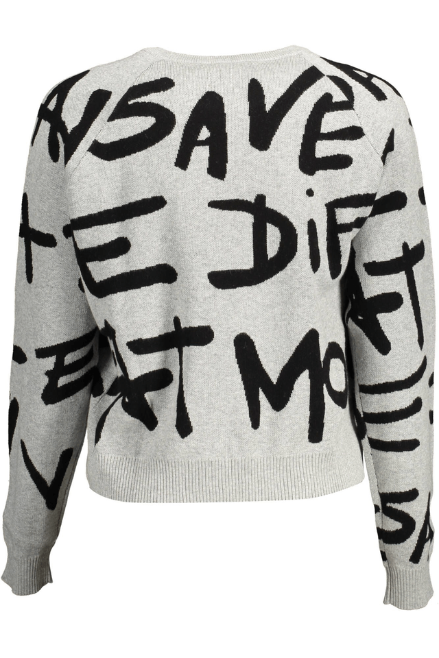 2207DESIGUAL MAGLIA DONNA GRIGIO