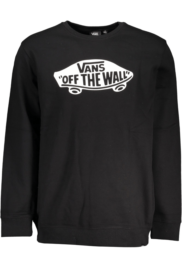 5849VANS FELPA SENZA ZIP UOMO NERO