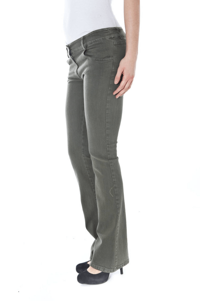 876DENNY ROSE PANTALONE DONNA VERDE