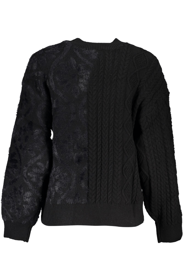 5522DESIGUAL MAGLIONE DONNA NERO
