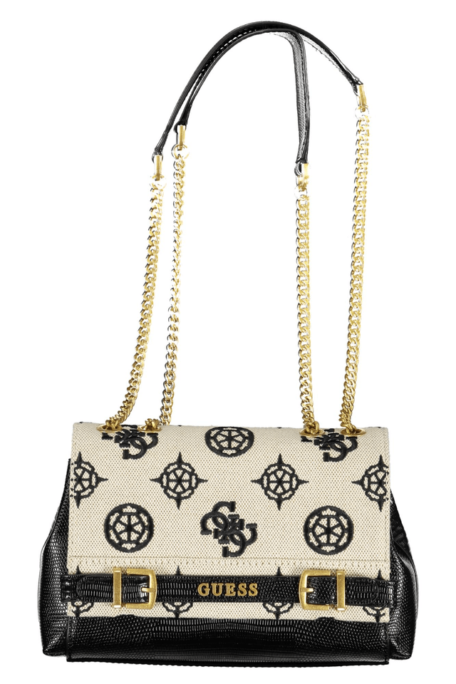 9374GUESS JEANS BORSA DONNA NERO
