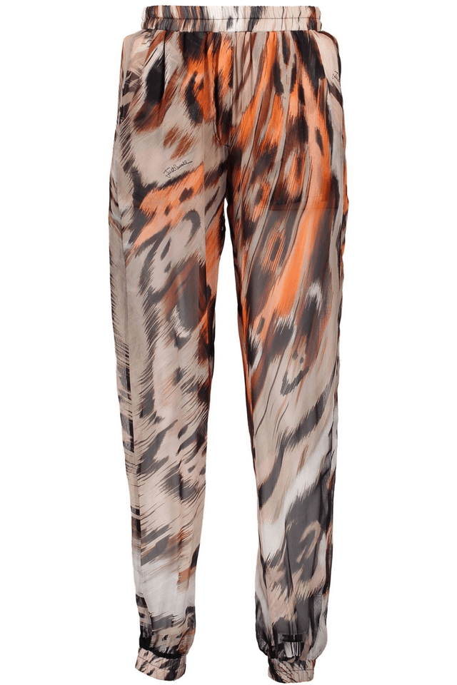 296JUST CAVALLI PANTALONE DONNA ARANCIO