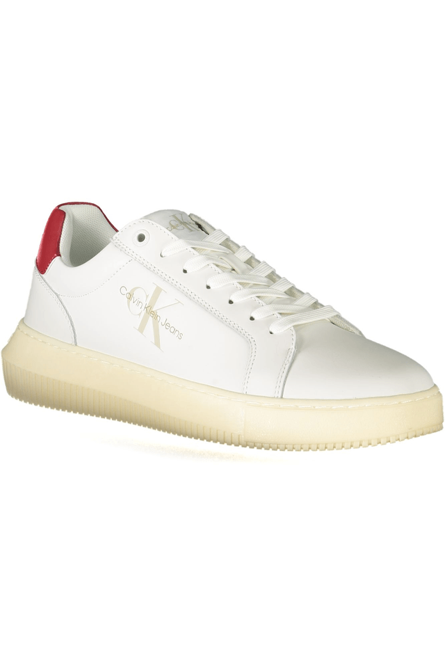 8518CALVIN KLEIN CALZATURA SPORTIVA UOMO BIANCO
