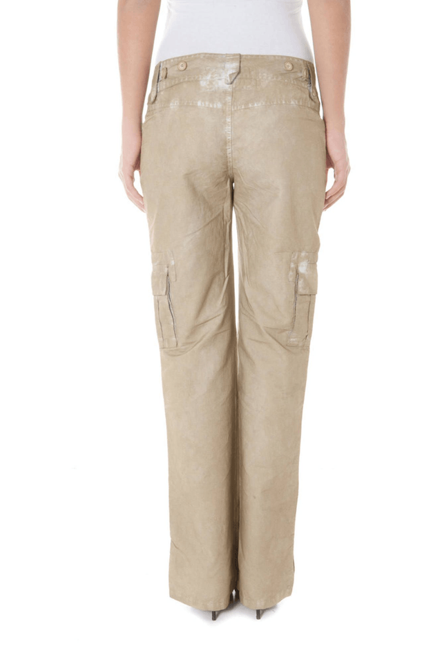 405PHARD PANTALONE DONNA BEIGE