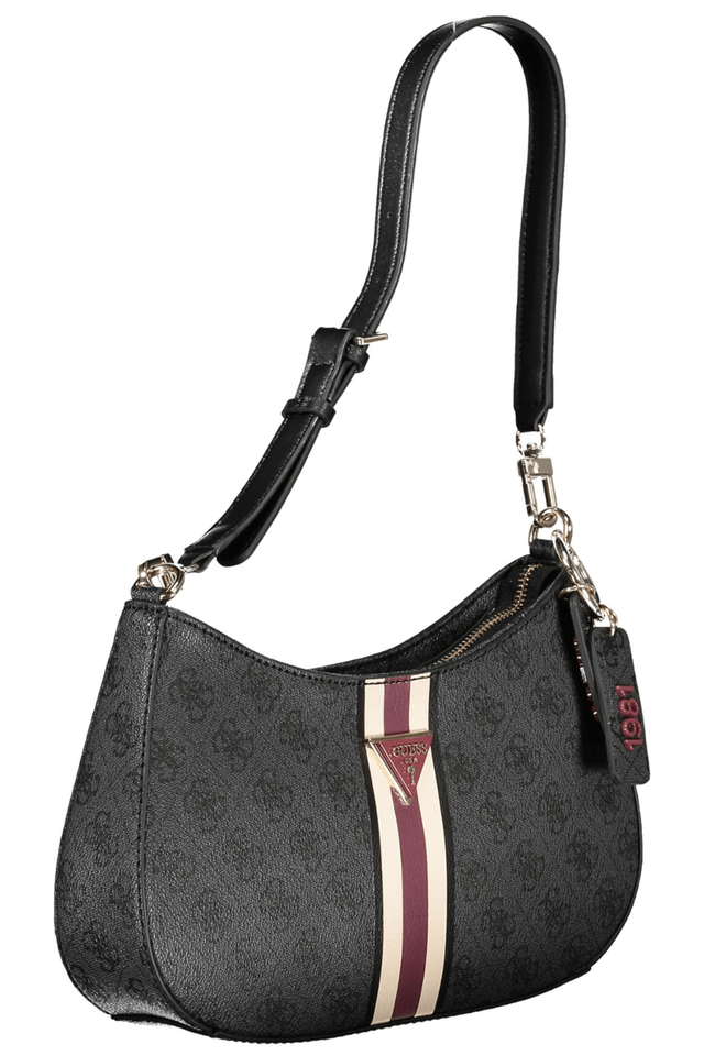 10462GUESS JEANS BORSA DONNA NERO