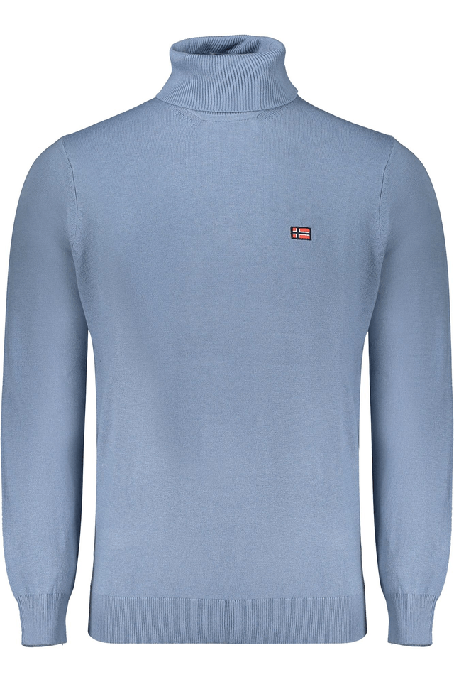 10507NORWAY 1963 MAGLIA UOMO AZZURRO