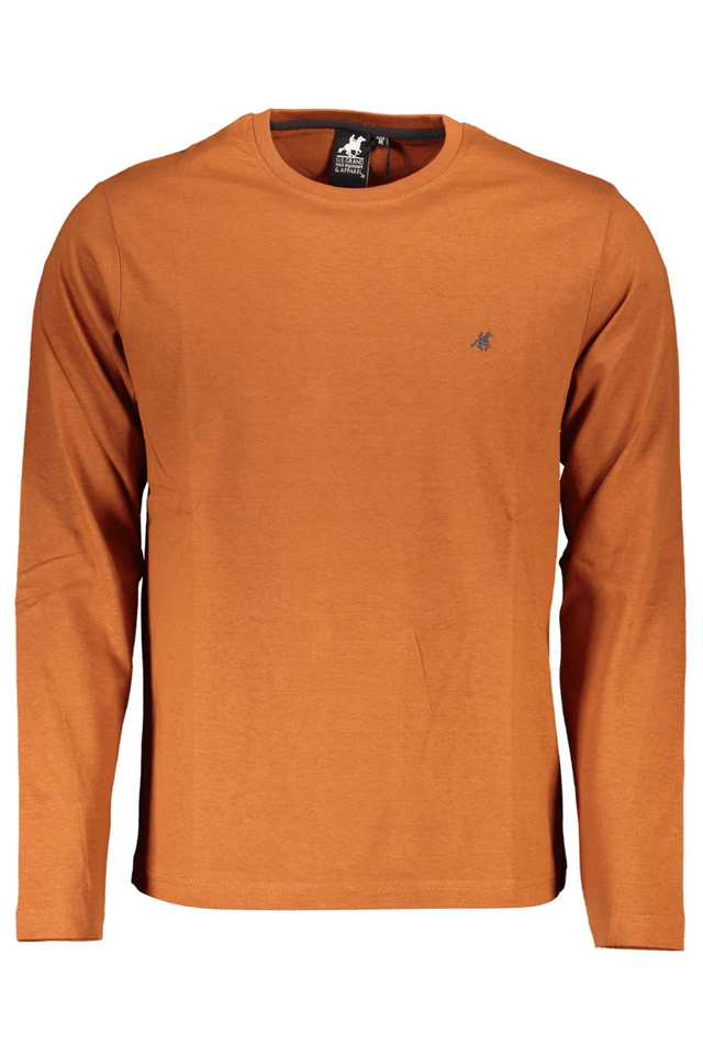 4788U.S. GRAND POLO T-SHIRT MANICHE LUNGHE UOMO MARRONE