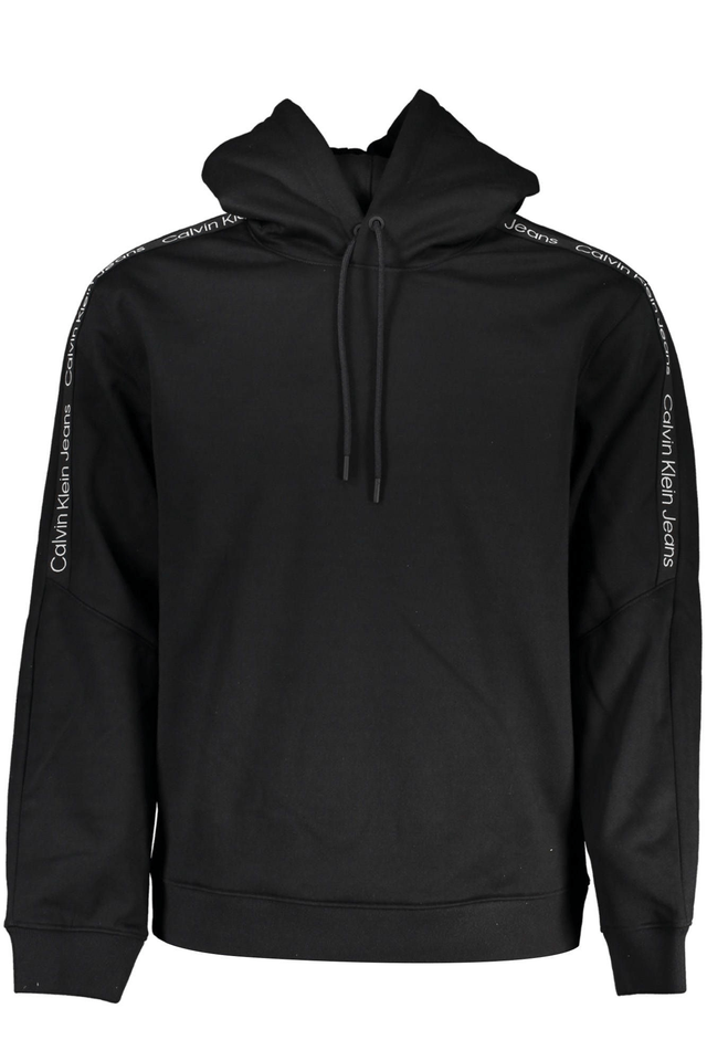 4638CALVIN KLEIN FELPA SENZA ZIP UOMO NERO