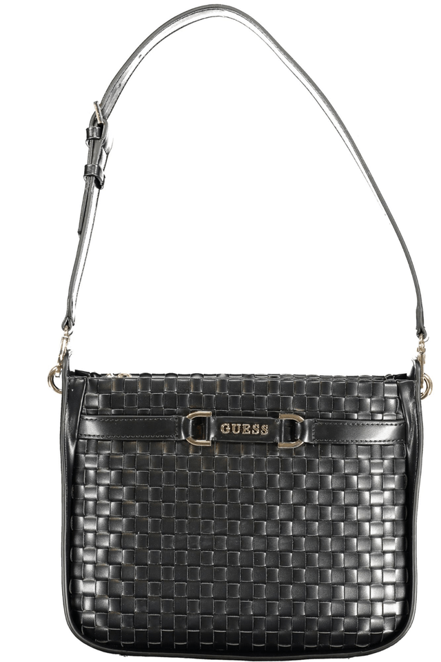 10018GUESS JEANS BORSA DONNA NERO