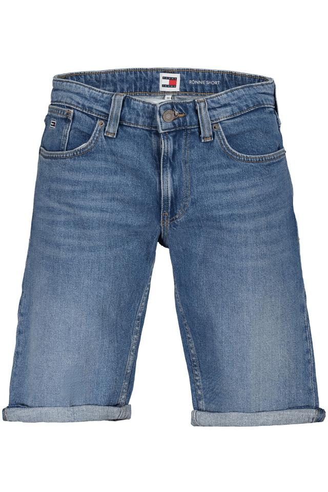 9115TOMMY HILFIGER JEANS SHORT UOMO BLU